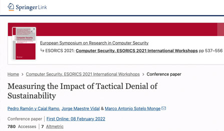 Measuring the Impact of Tactical Denial of Sustainability